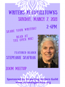 Writers Read in the Hilltowns March 2021