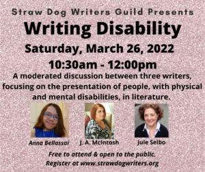 Writing Disability Panel Discussion graphic