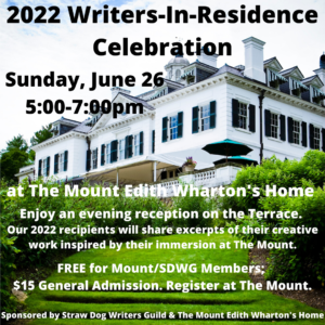 2022 Writers-In-Residence Celebration