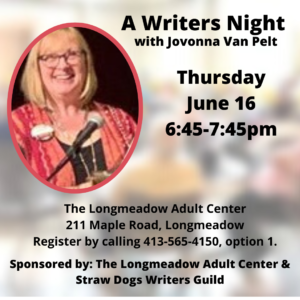 A Writers Night June graphic