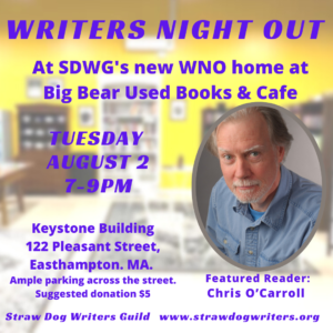 Writers Night Out with Chris O’Carroll