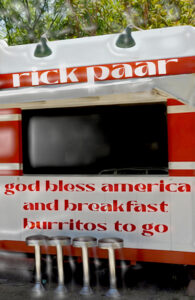 God Bless America and Breakfast Burritos to Go by Rick Paar