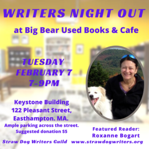 Writers Night Out in February