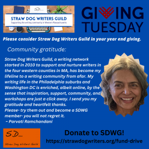 Parvati Ramchandani supports SDWG on Giving Tuesday