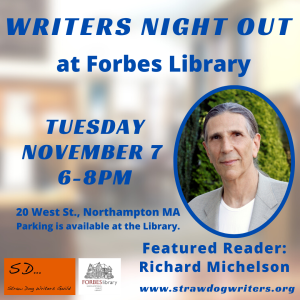 Writers Night Out in November