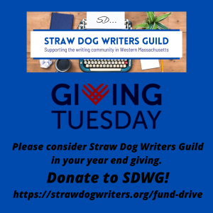 Support Straw Dog Writers Guild on Giving Tuesday