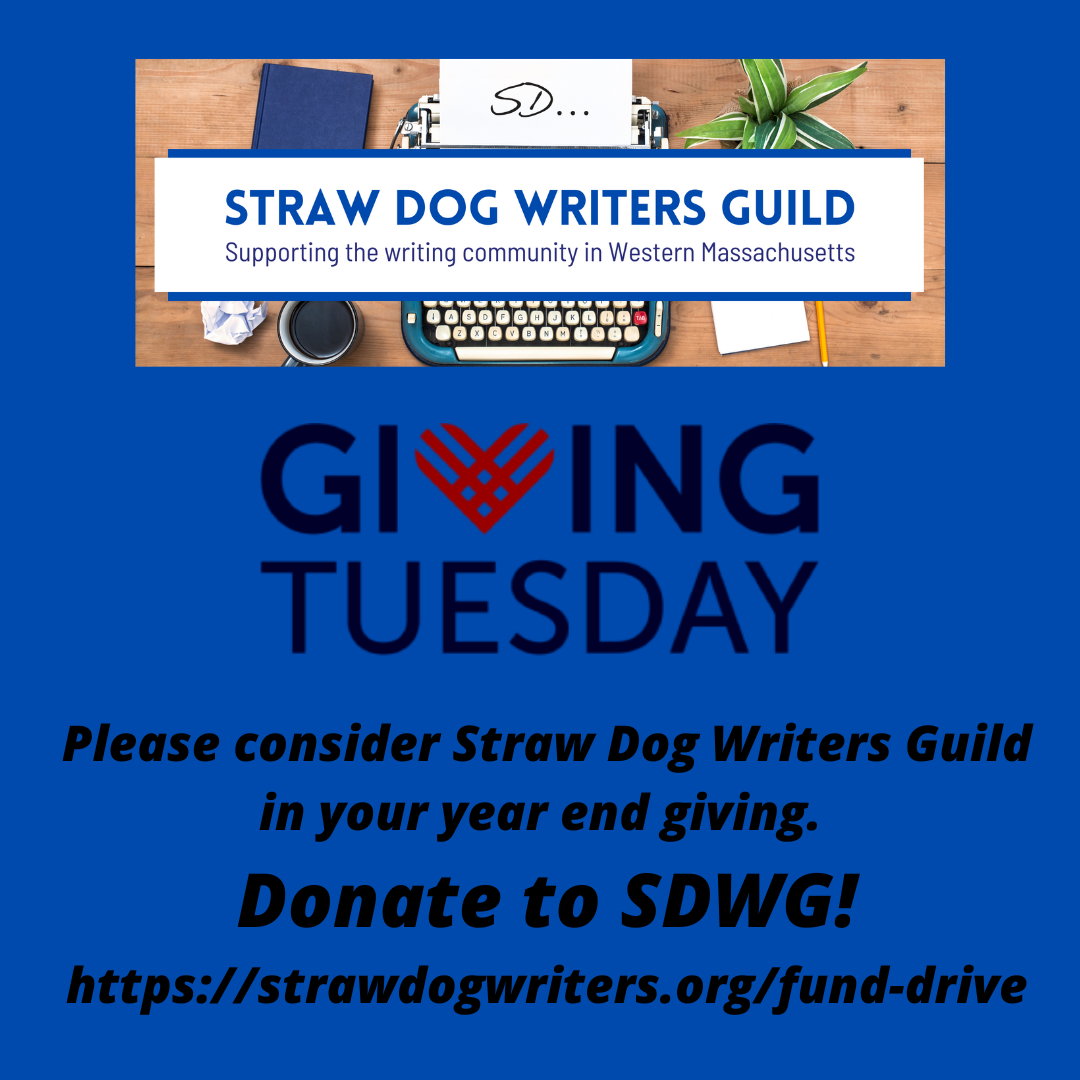 Donate to Straw Dog Writers Guild on Giving Tuesday!