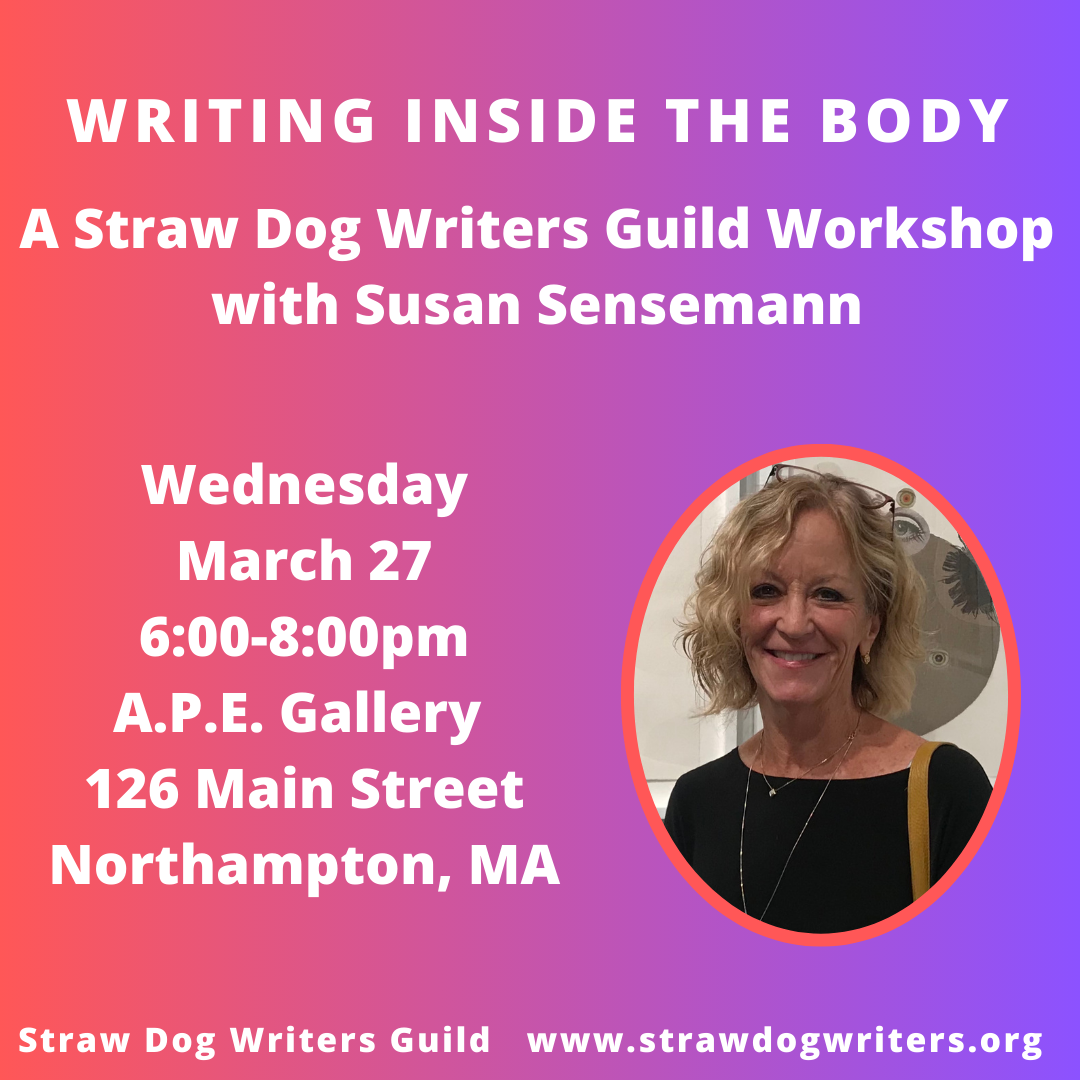 Writing Inside the Body craft workshop with Susan Sensemann