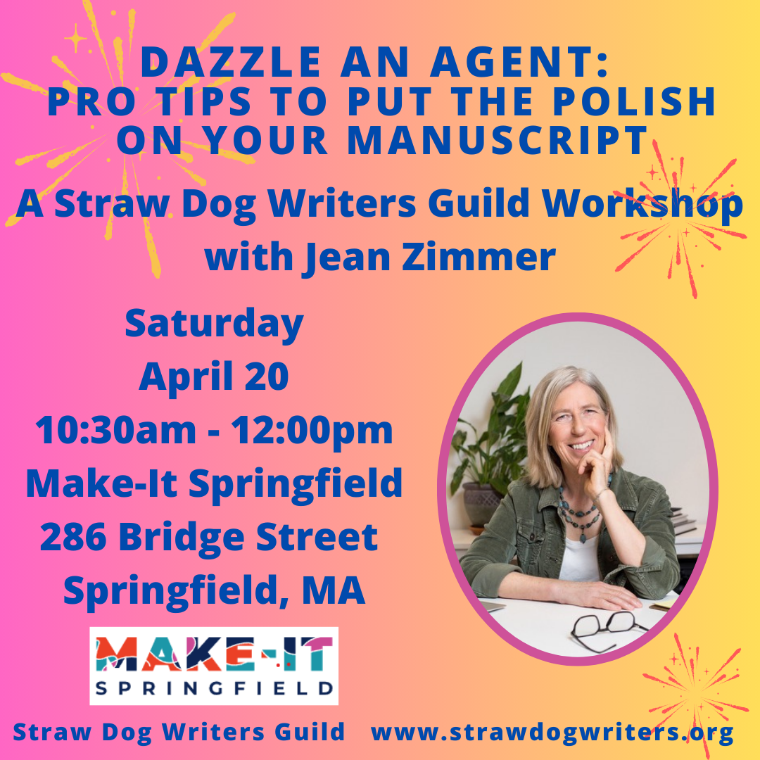 Dazzle an Agent workshop with Jean Zimmer