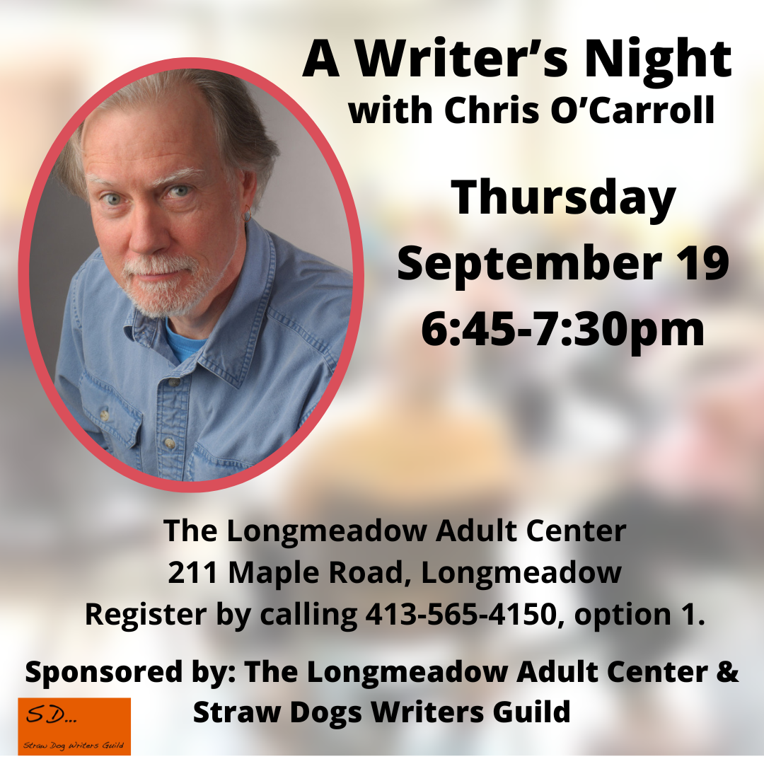 A Writer's Night in September with Chris O'Carroll