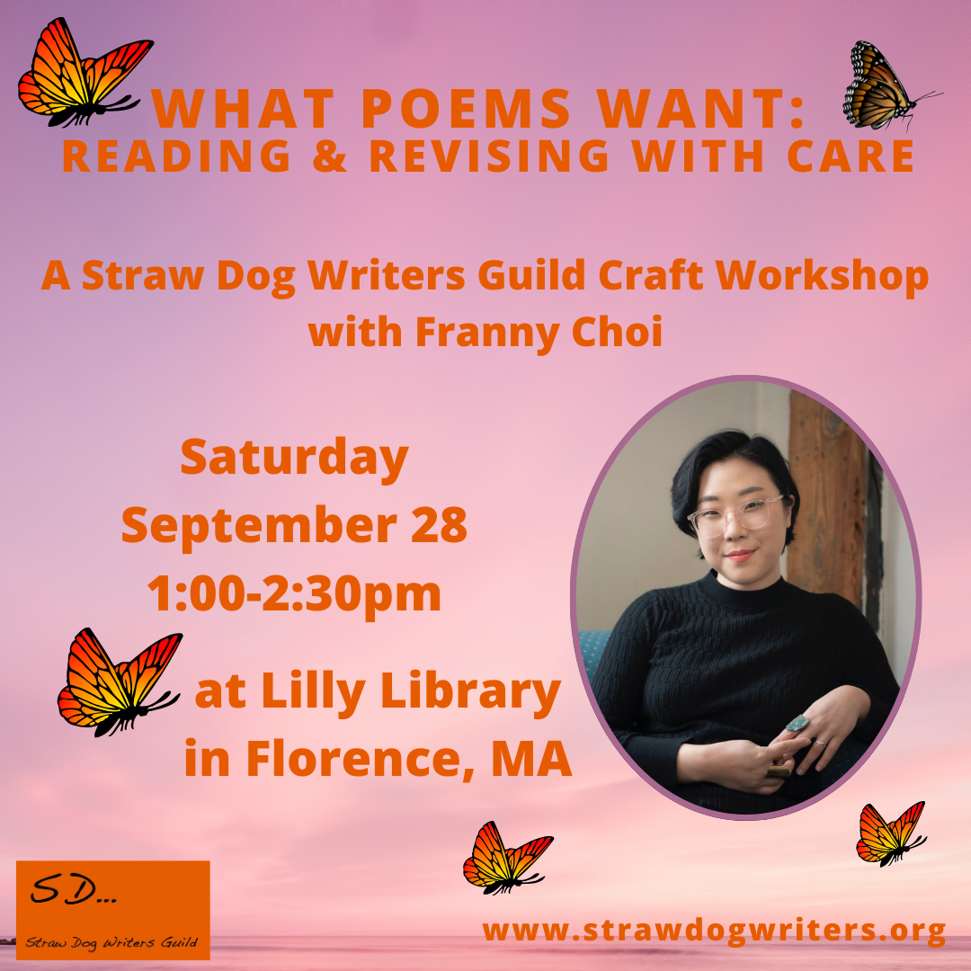 Craft Workshop What Poems Want with Franny Choi