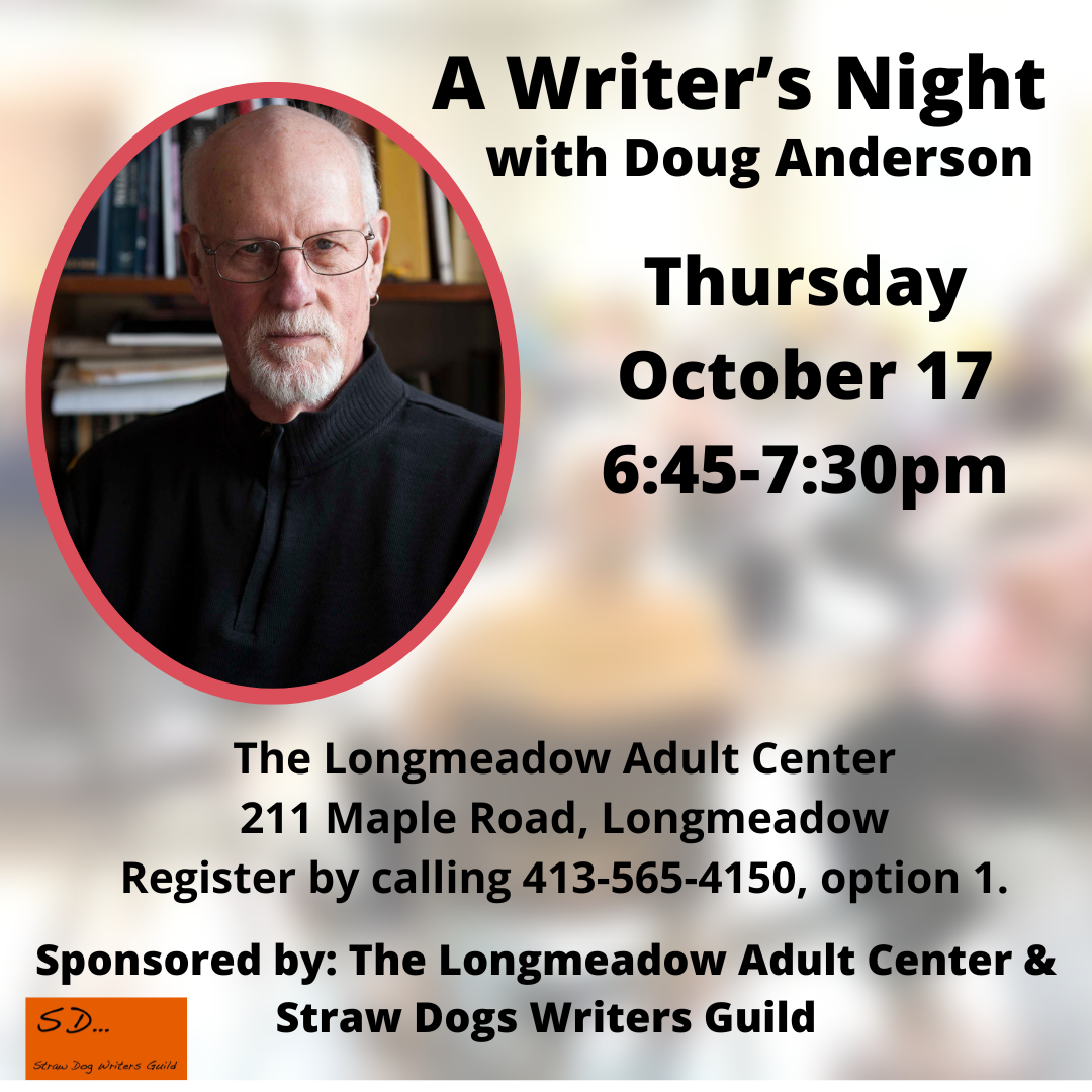 A Writer's Night with Doug Anderson on October 17