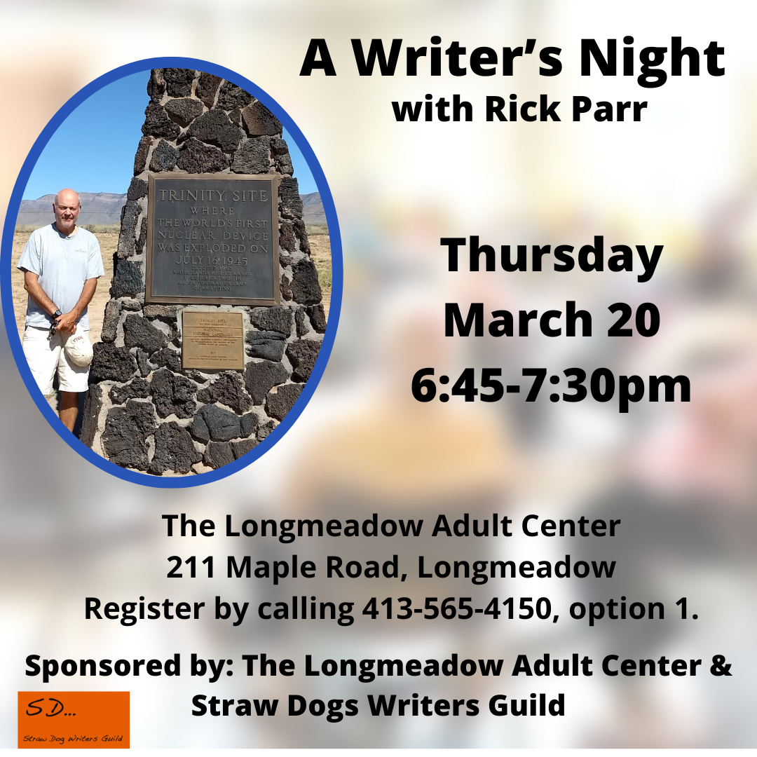 A Writer's Night with Rick Parr