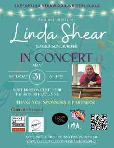 Benefit Concert by Singer-Songerwriter Linda Shear