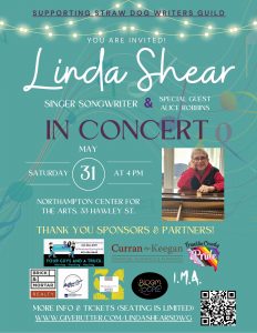 Benefit Concert by Singer-Songwriter Linda Shear