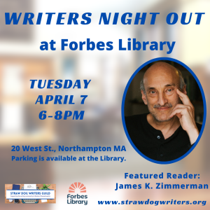 Writers Night Out in April