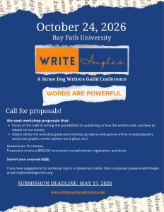 WriteAngles Call for Proposals!