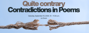 Quite contrary - Contradictions in Poems
