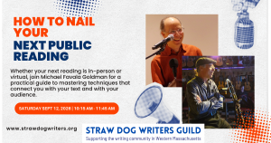 How to nail your next public reading